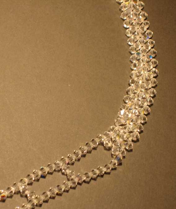 Woven Crystal Choker